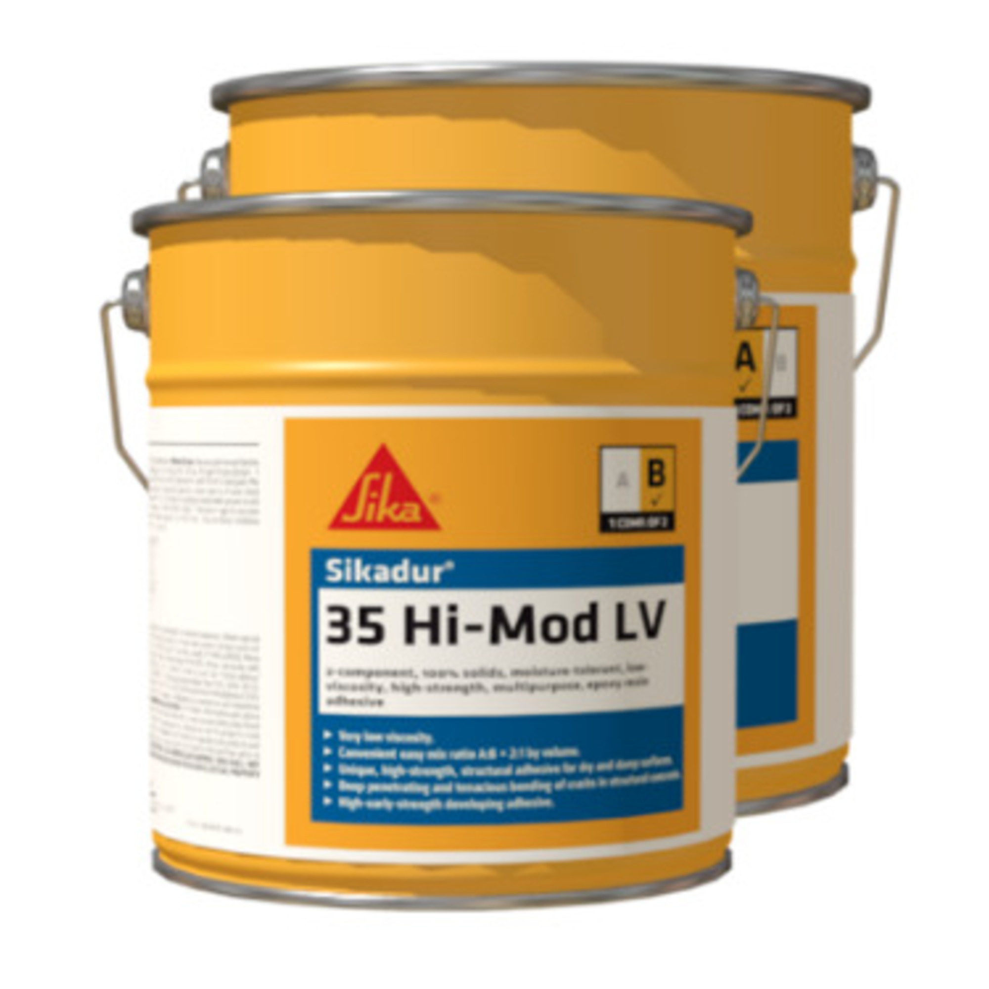 Sikadur 35 Hi-Mod LV High Strength Epoxy Grouting/Sealing/Binder Adhesive 1 Gallon